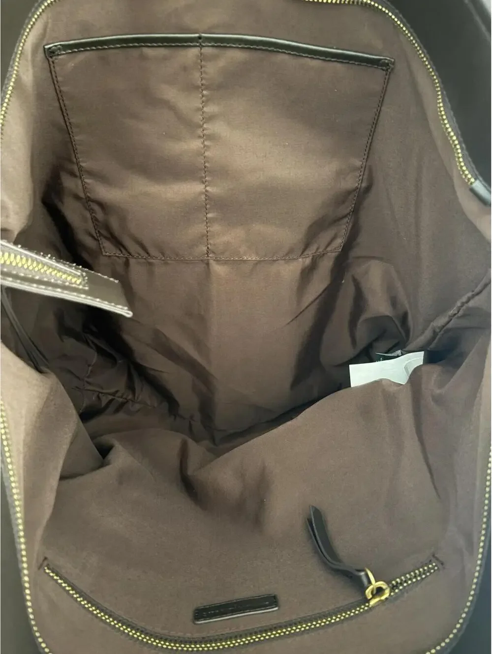 New Banana Republic canvas/leather tote bag